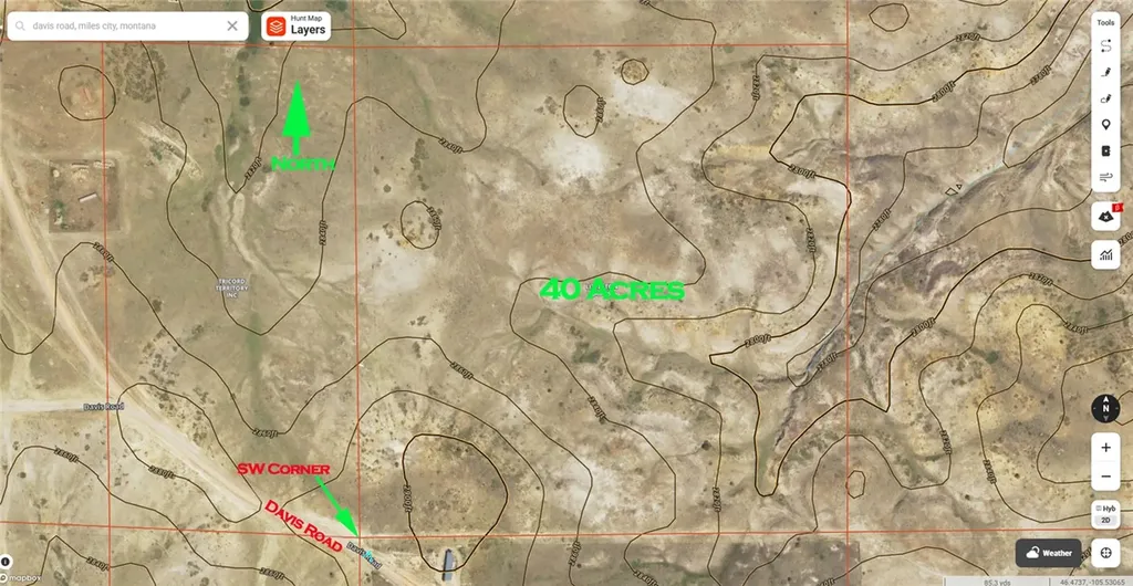 00 Davis Road Miles City MT 59301