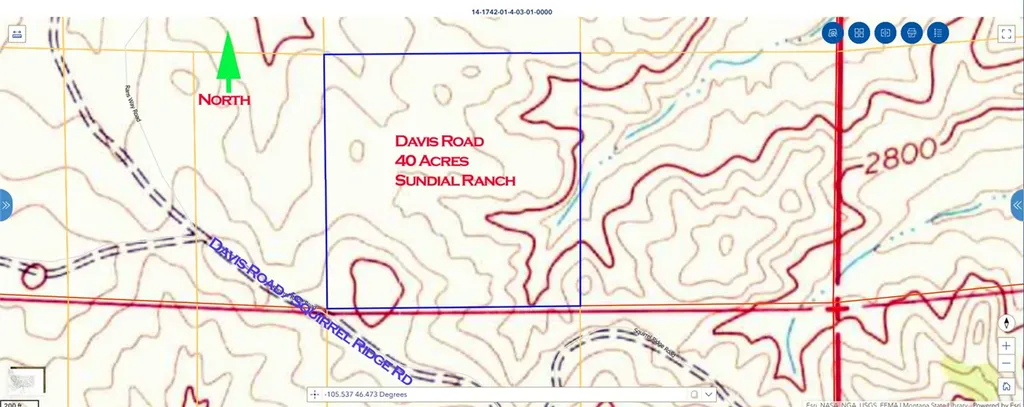 00 Davis Road Miles City MT 59301