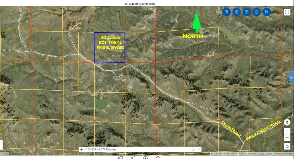 00 Davis Road Miles City MT 59301