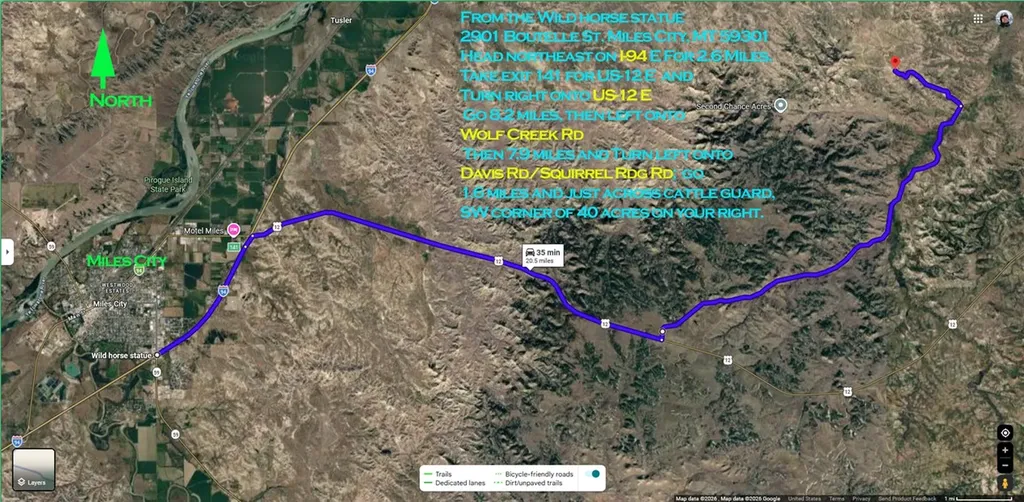 00 Davis Road Miles City MT 59301