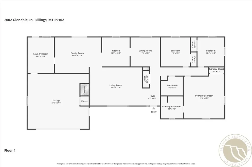 2002 Glendale Lane Billings MT 59102