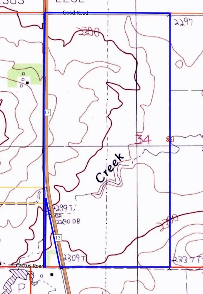 316.99 Acre Farm Mount Highway 13 Other MT 59201