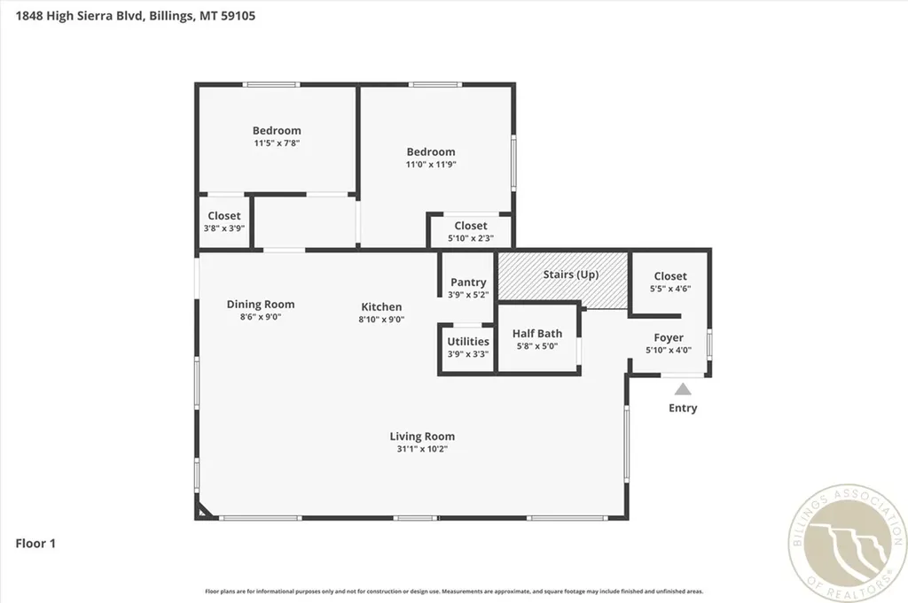 1848 High Sierra Boulevard Billings MT 59105