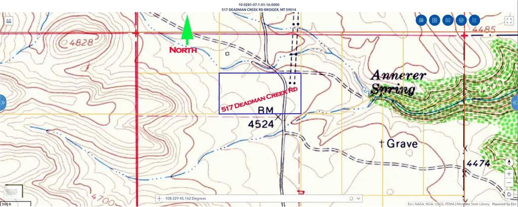 517 Deadman Creek Road Bridger MT 59014