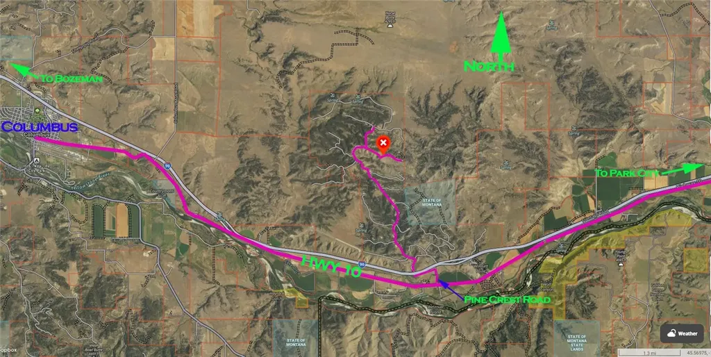 Nhn Wild Turkey Ridge Road Columbus MT 59019