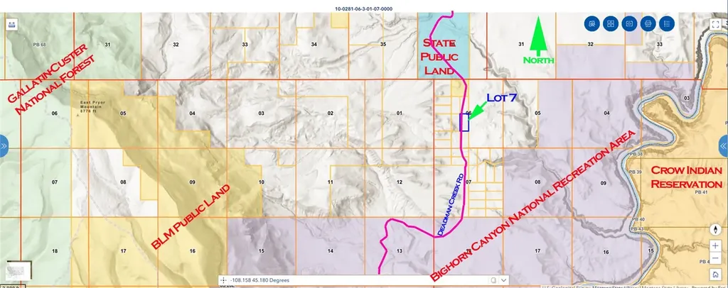 Nhn Deadman Creek Road Bridger MT 59014