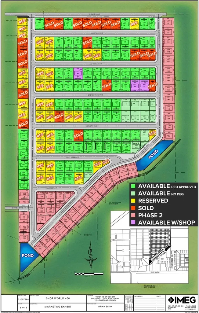 Lot 84 Corvette Avenue Billings MT 59106