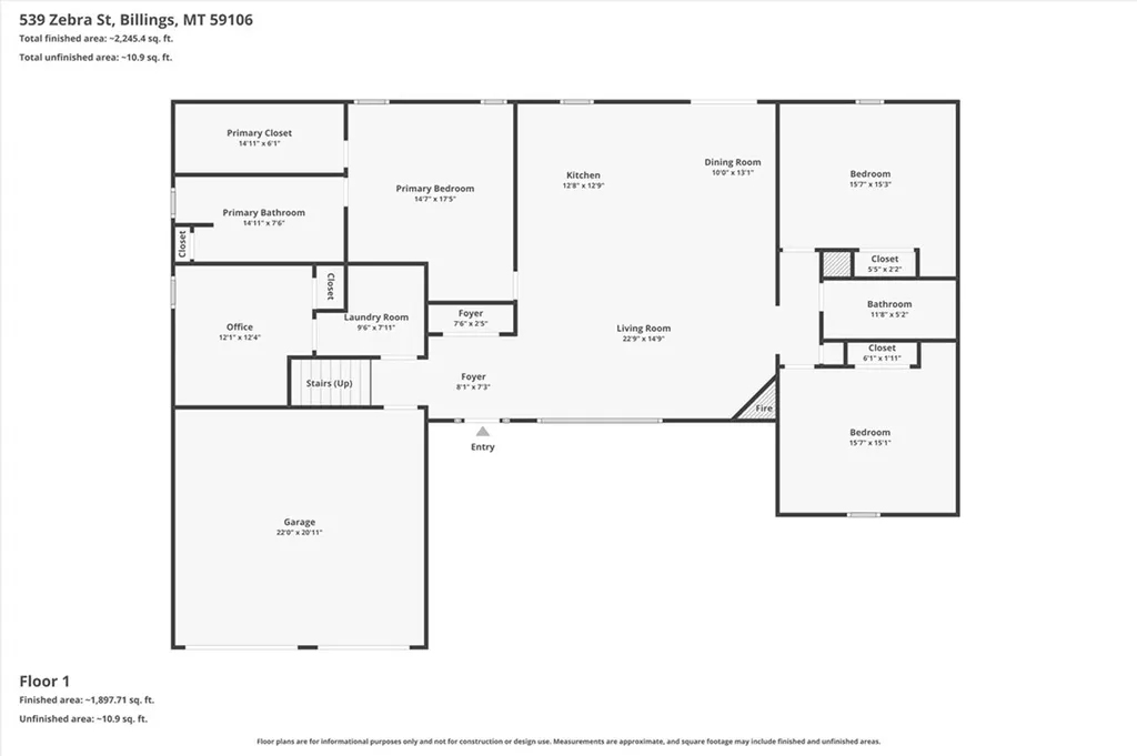 539 Zebra Street Billings MT 59106