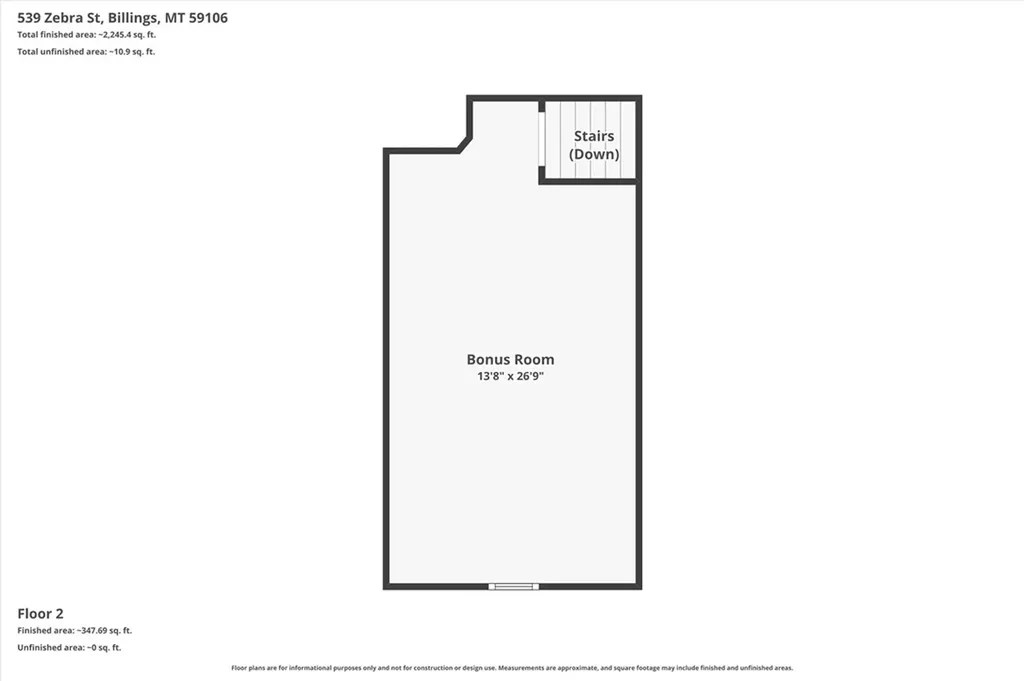 539 Zebra Street Billings MT 59106
