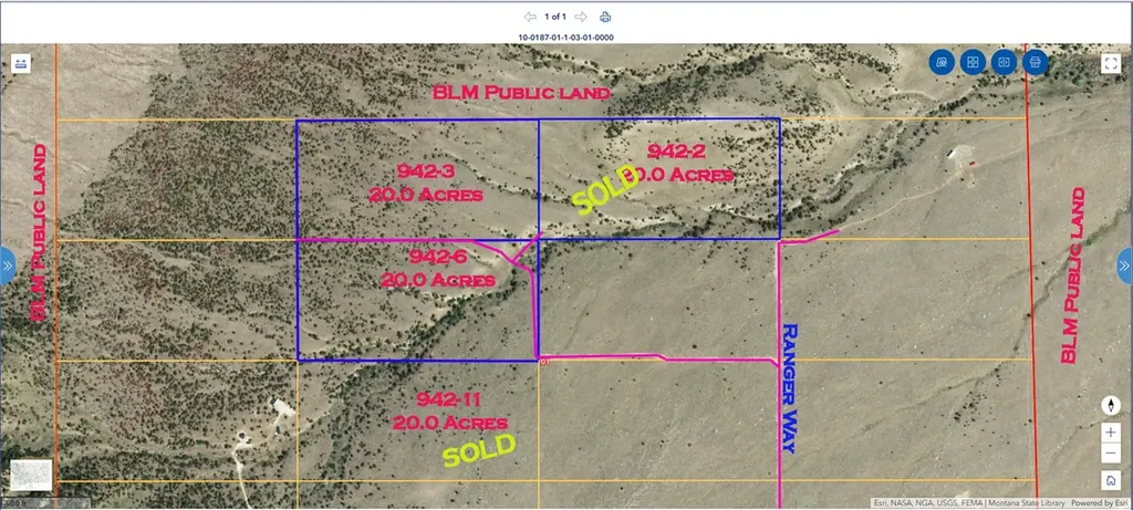 Tbd Ranger Way Belfry MT 59008