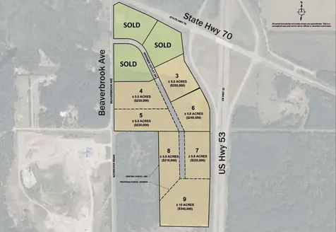 Lot 6 Spooner Outlet Drive Spooner WI 54801