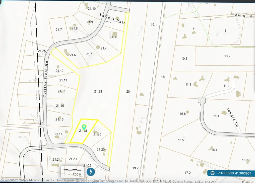 Edgartown MA, 25 Coffins Field Road