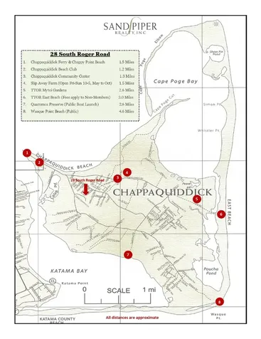 28 South Roger Road Edgartown MA 02539