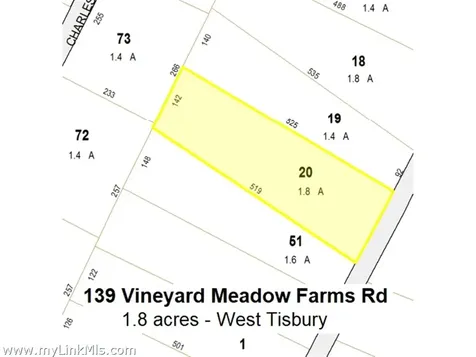139 Vineyard Meadow Farms Road West Tisbury MA 02575