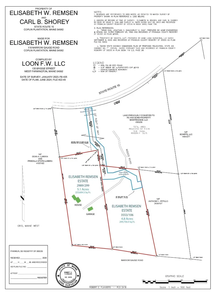 110 Narrow Gauge Road Coplin Plt ME 04982