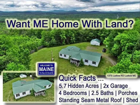 1375 Ludlow Road Ludlow ME 04730