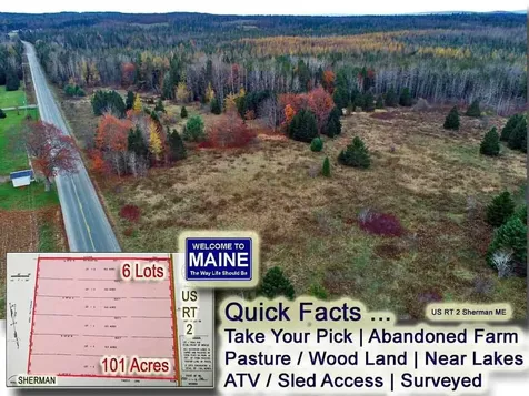 Lot 18 Us Route 2 Highway Sherman ME 04776