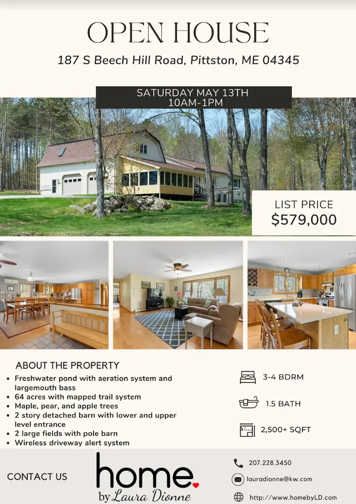 187 S Beech Hill Road Pittston ME 04345