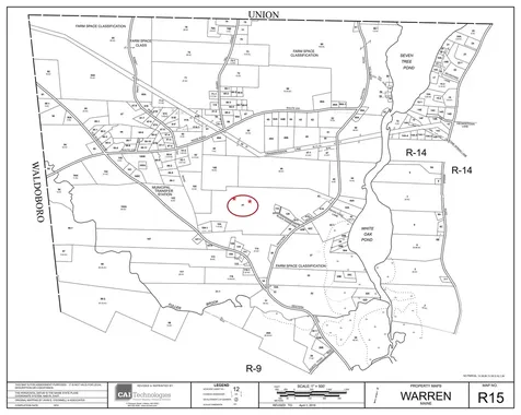 Map R15 Lot 41 Black Swan Lane Warren ME 04864