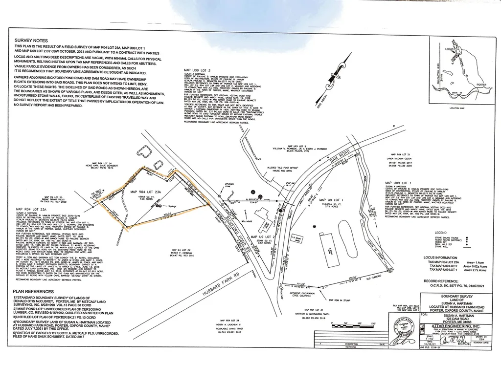 R04-023A Bickford Pond Road Porter ME 04068