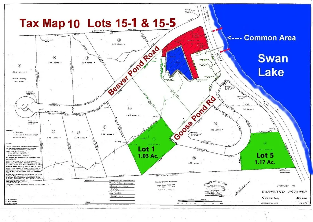 Lots 1 & 5 Goose Pond Road Swanville ME 04915