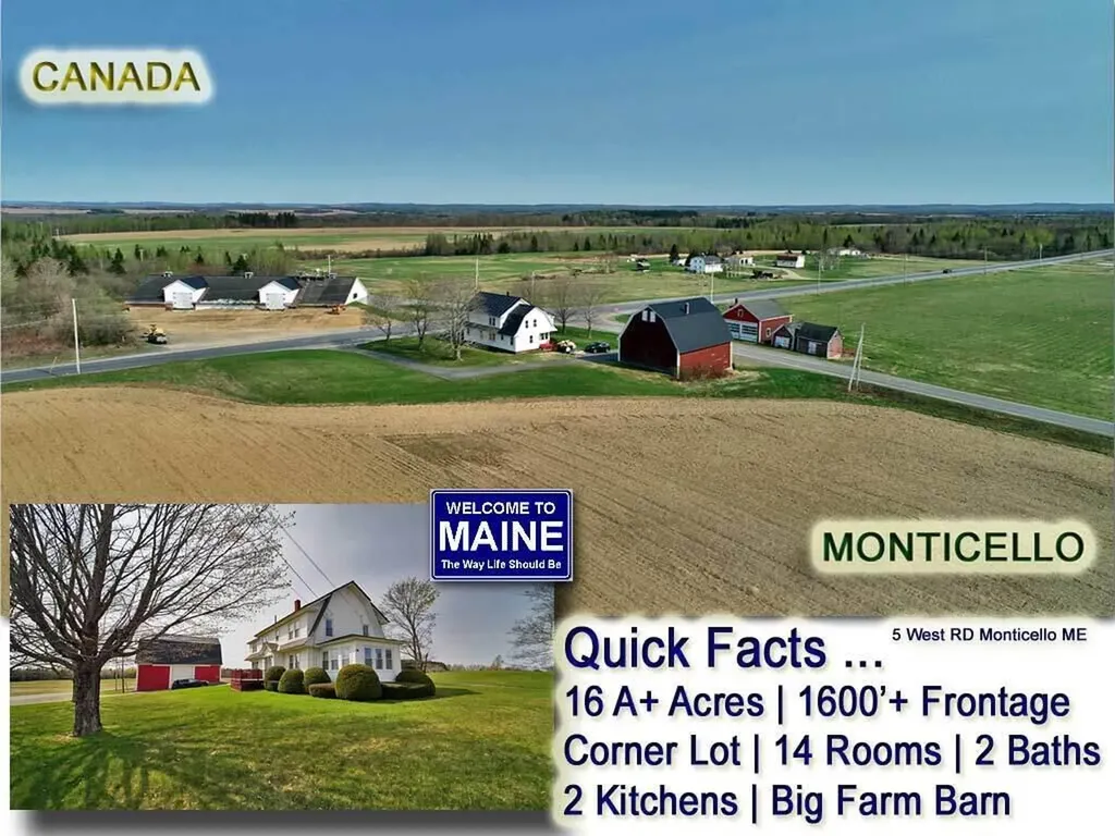 5 West Road Monticello ME 04760