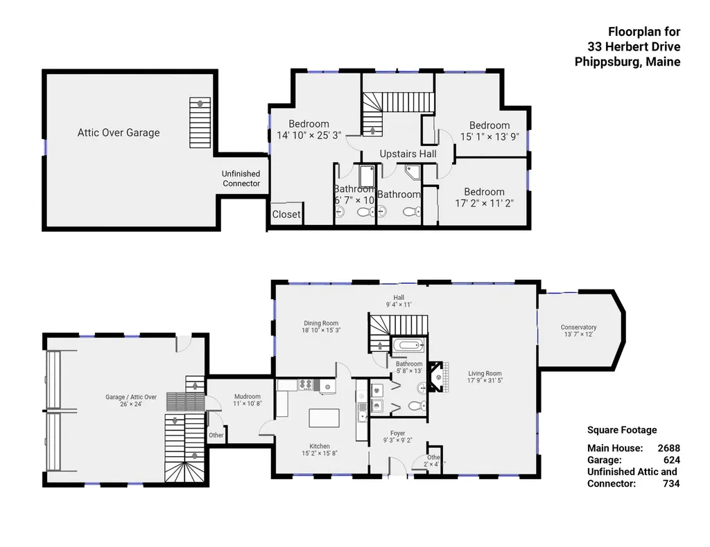 33 Herbert Drive Phippsburg ME 04562
