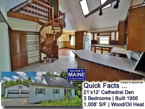 12 Miller Street Mars Hill ME 04758