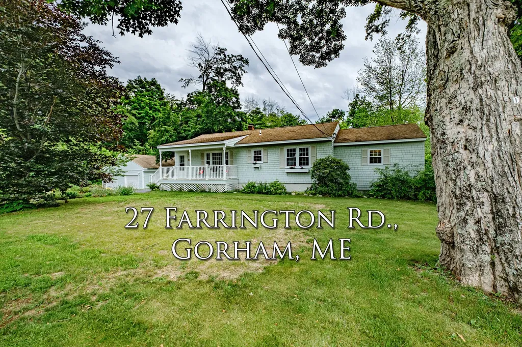 27 Farrington Road Gorham ME 04038