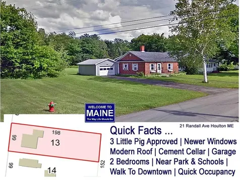 21 Randall Avenue Houlton ME 04730