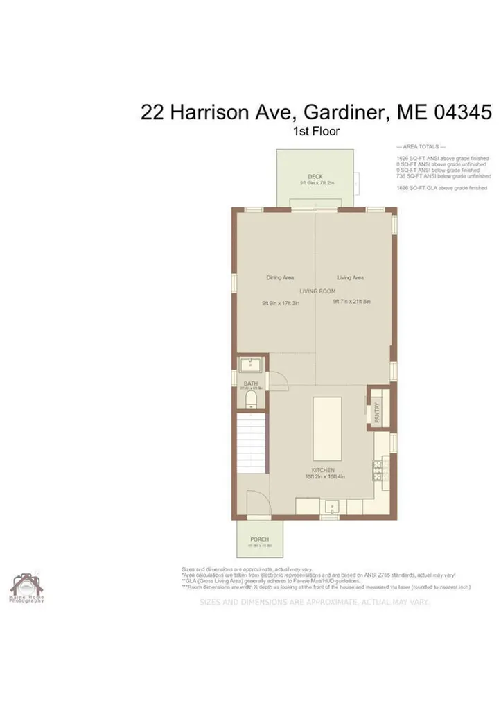 22 Harrison Avenue Gardiner ME 04345