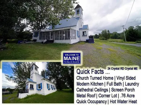 24 Crystal Road Crystal ME 04747