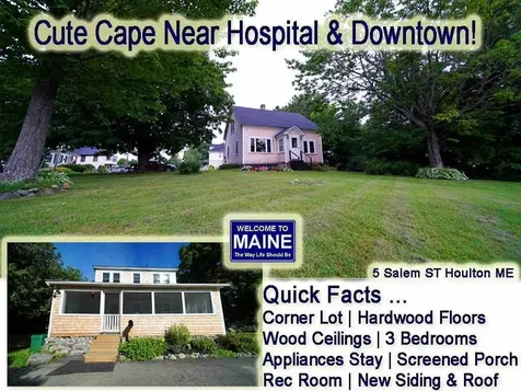 5 Salem Street Houlton ME 04730