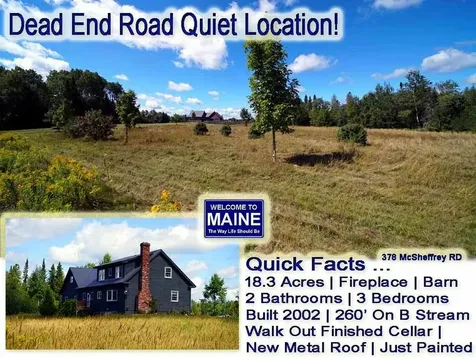 378 Mcsheffery Road Houlton ME 04730