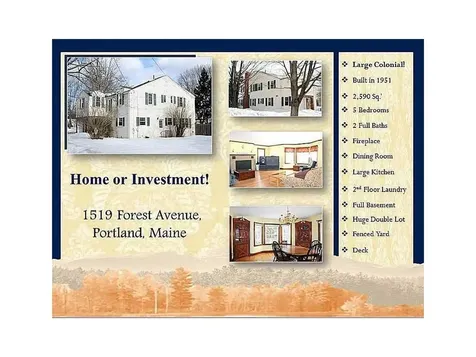 1519 Forest Avenue Portland ME 04103