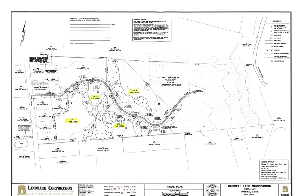 Lot 4 Russell Lane Warren ME 04864