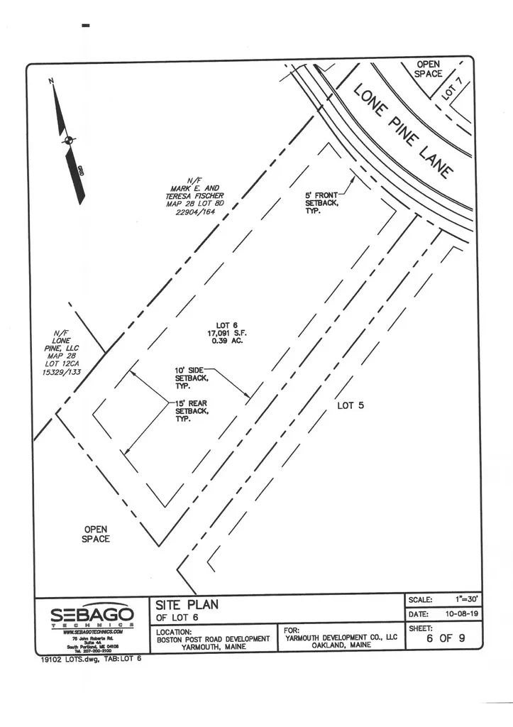 Lot 6 Lone Pine Lane Yarmouth ME 04096