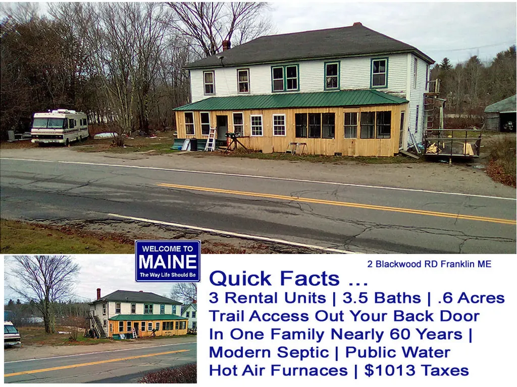 2 Blackswoods Road Franklin ME 04634
