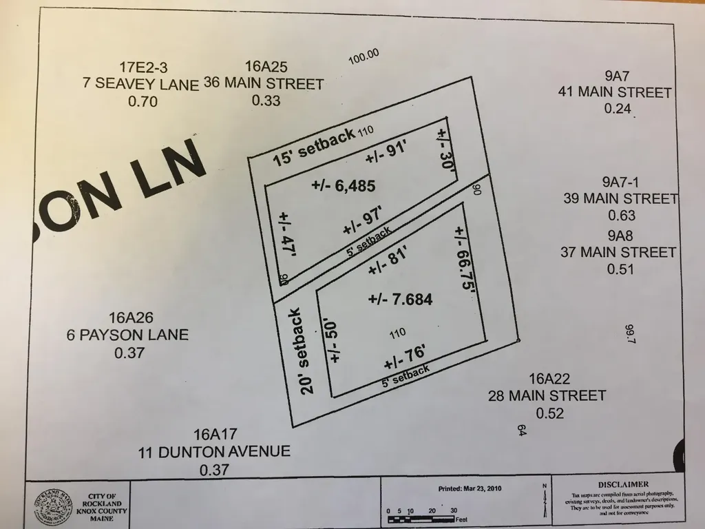 36 Main Street Rockland ME 04841