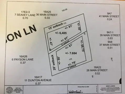 36 Main Street Rockland ME 04841