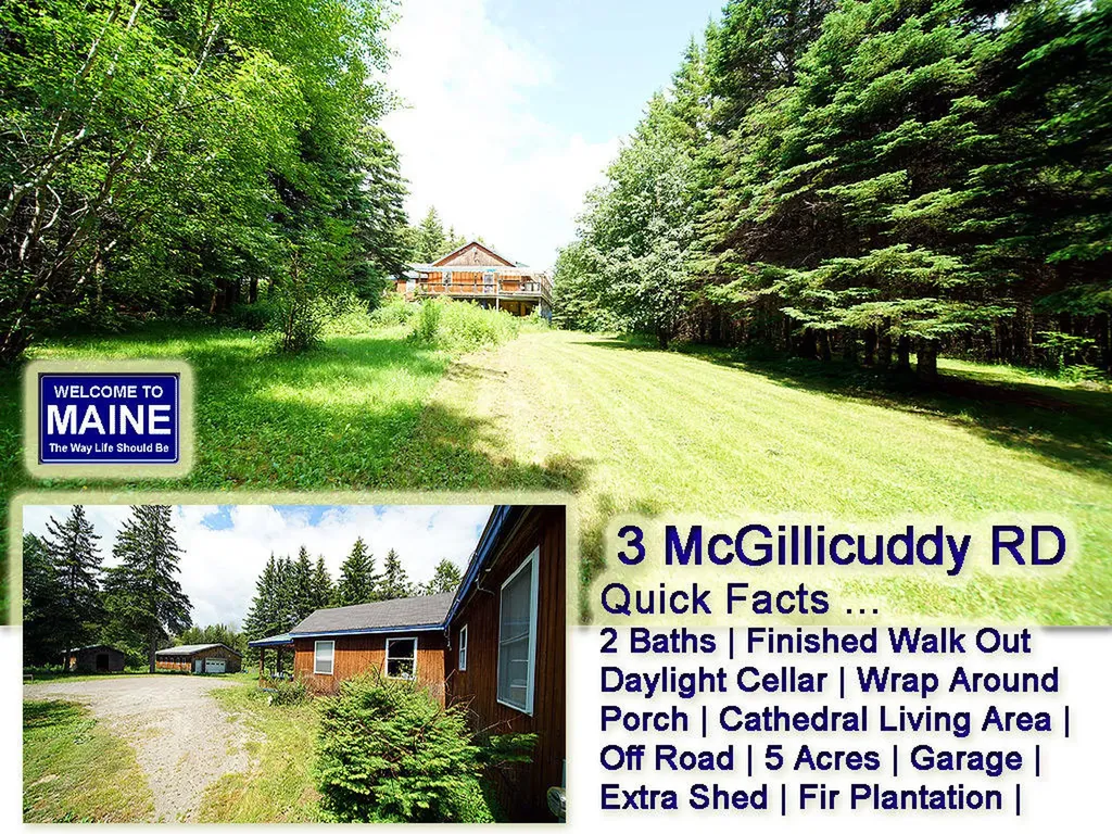 3 Mcgillicuddy Road Hodgdon ME 04730