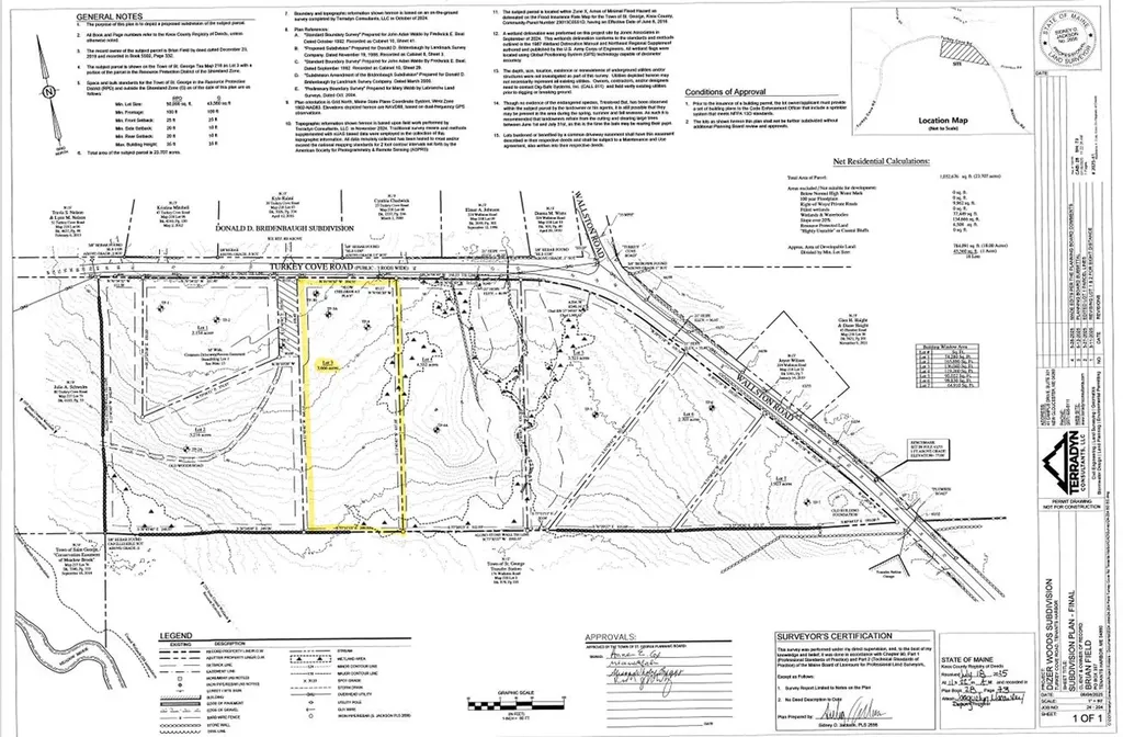 Lot #3 Turkey Cove Road Saint George ME 04860