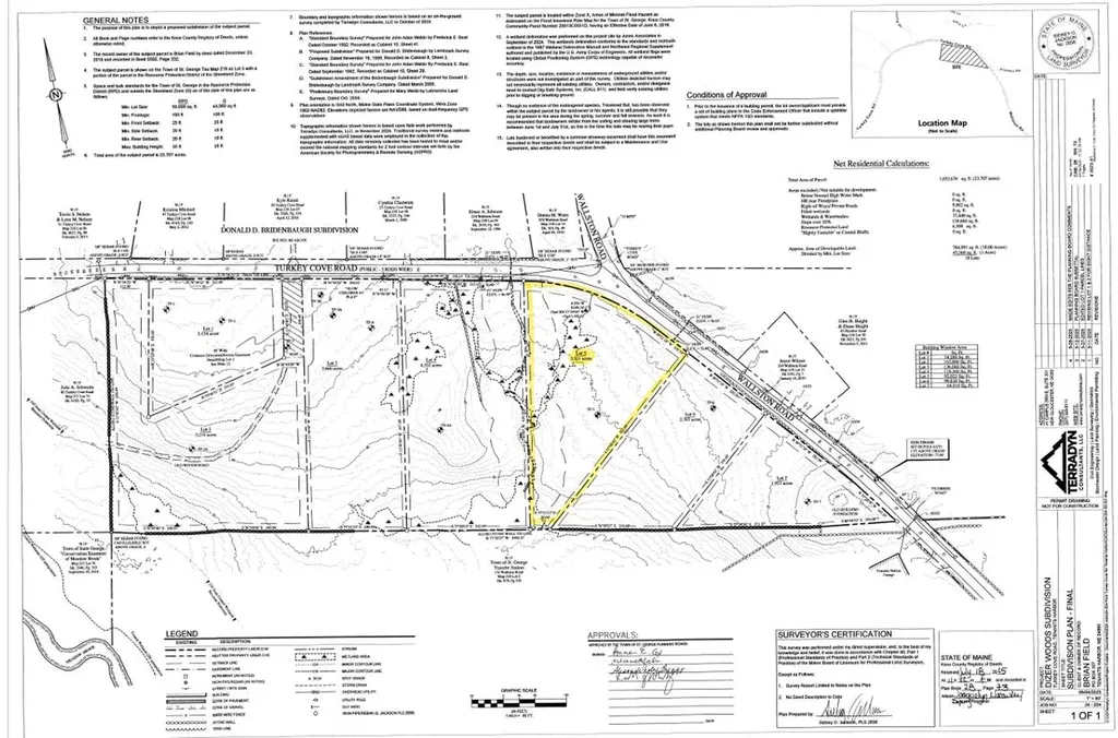 Lot #5 Turkey Cove/wallston Road Saint George ME 04860