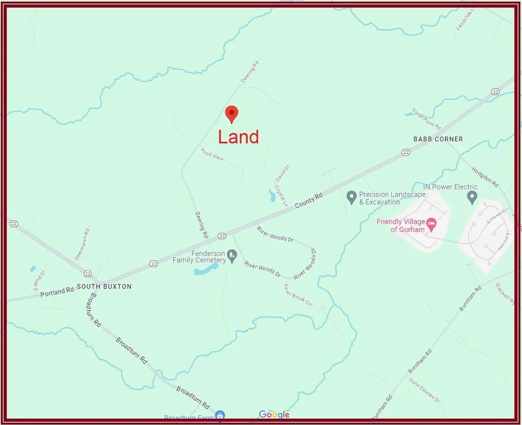 34-ACRES Deering Drive Gorham ME 04038