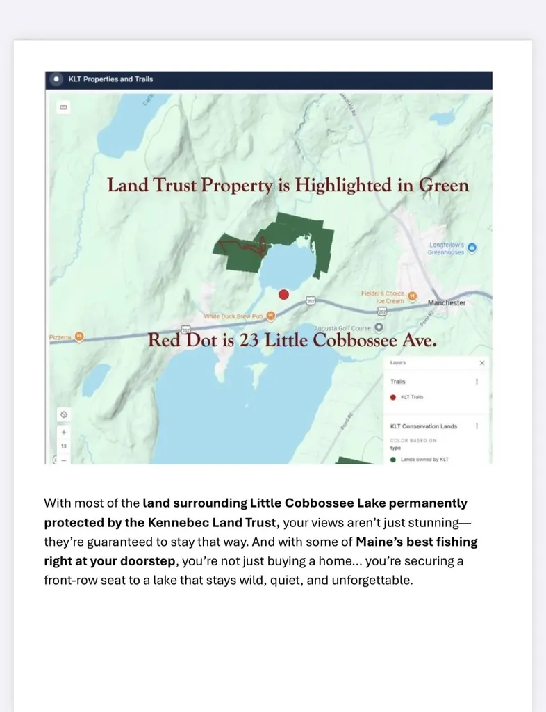 23 Little Cobbossee Avenue Winthrop ME 04364