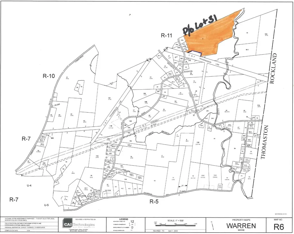 P/o Lot 31 Keating Road Warren ME 04864