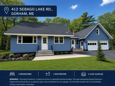 412 Sebago Lake Road Gorham ME 04038