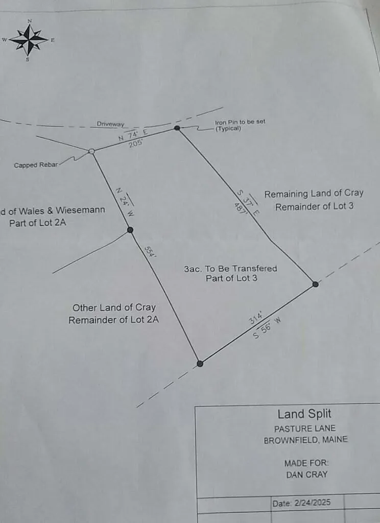80A Pasture Lane Brownfield ME 04010