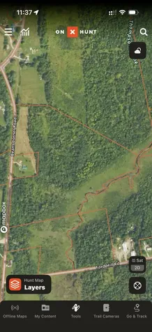 Map 12-1-1 Beans Corner Road Hartland ME 04943