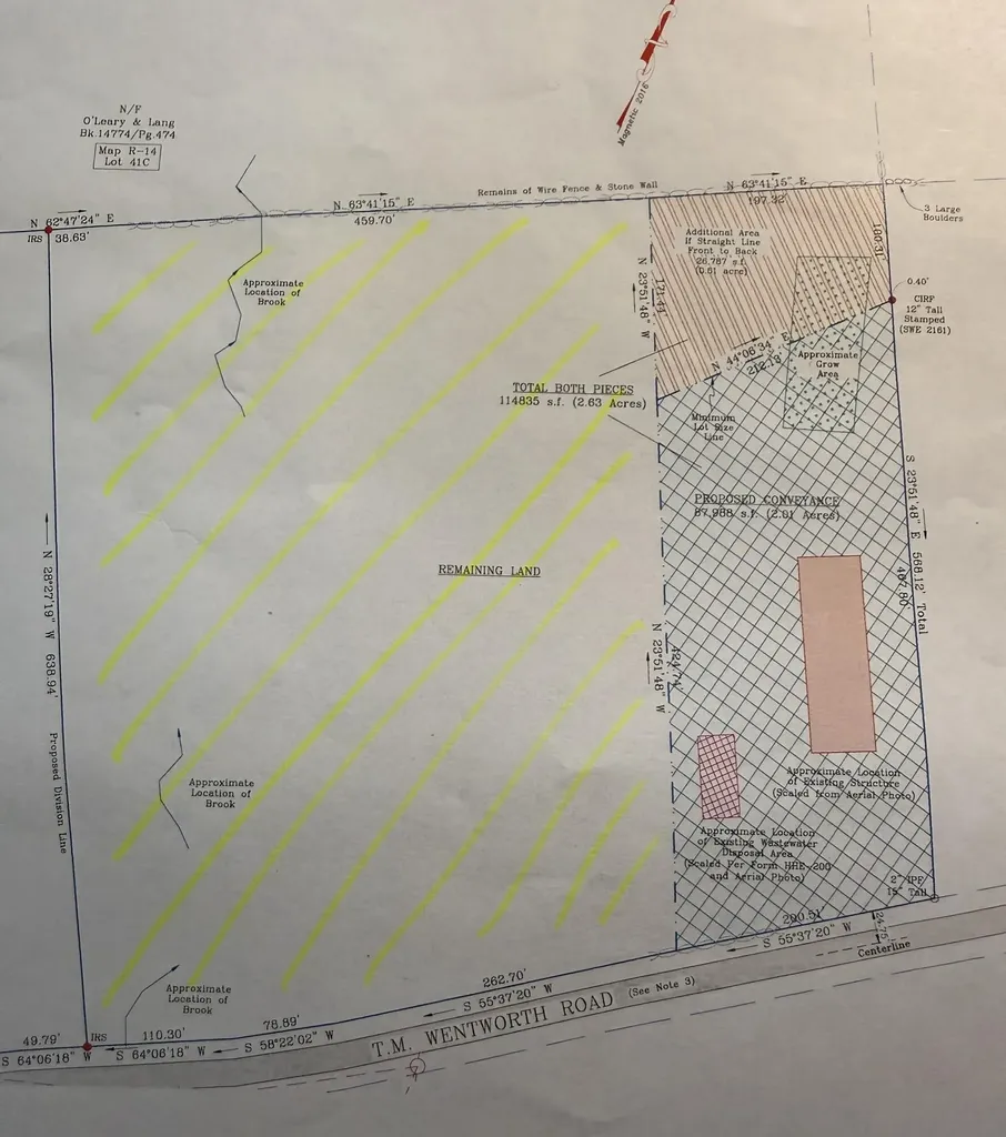 M R14 L 42 T M Wentworth Road Lebanon ME 04027